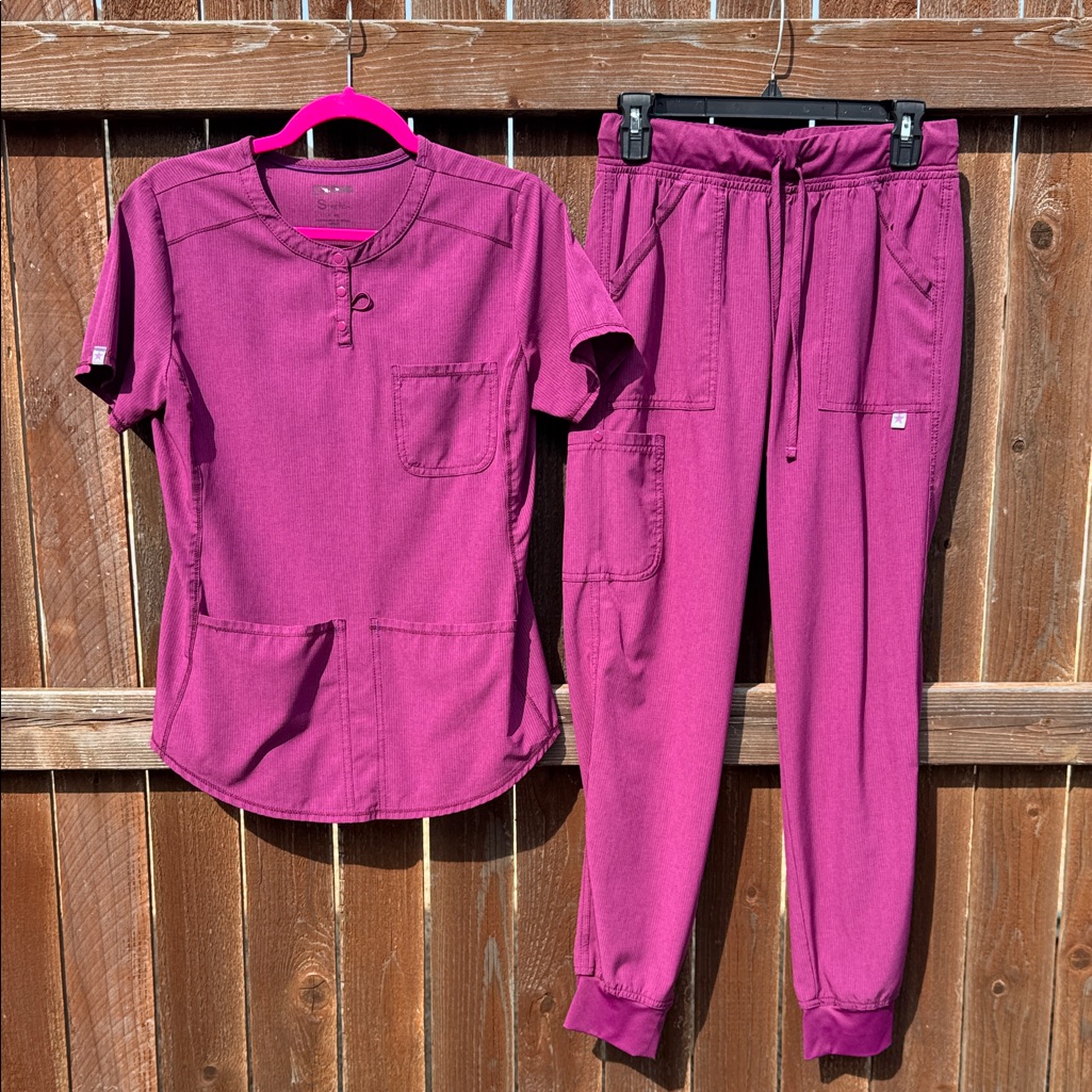 Scrub Star Purple Scrub Set Scrub Star Purple Scrub Set